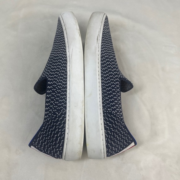 Rothy's Maritime Gradient Sneakers Womens 7 Navy Blue Slip On Comfort - Picture 6 of 14